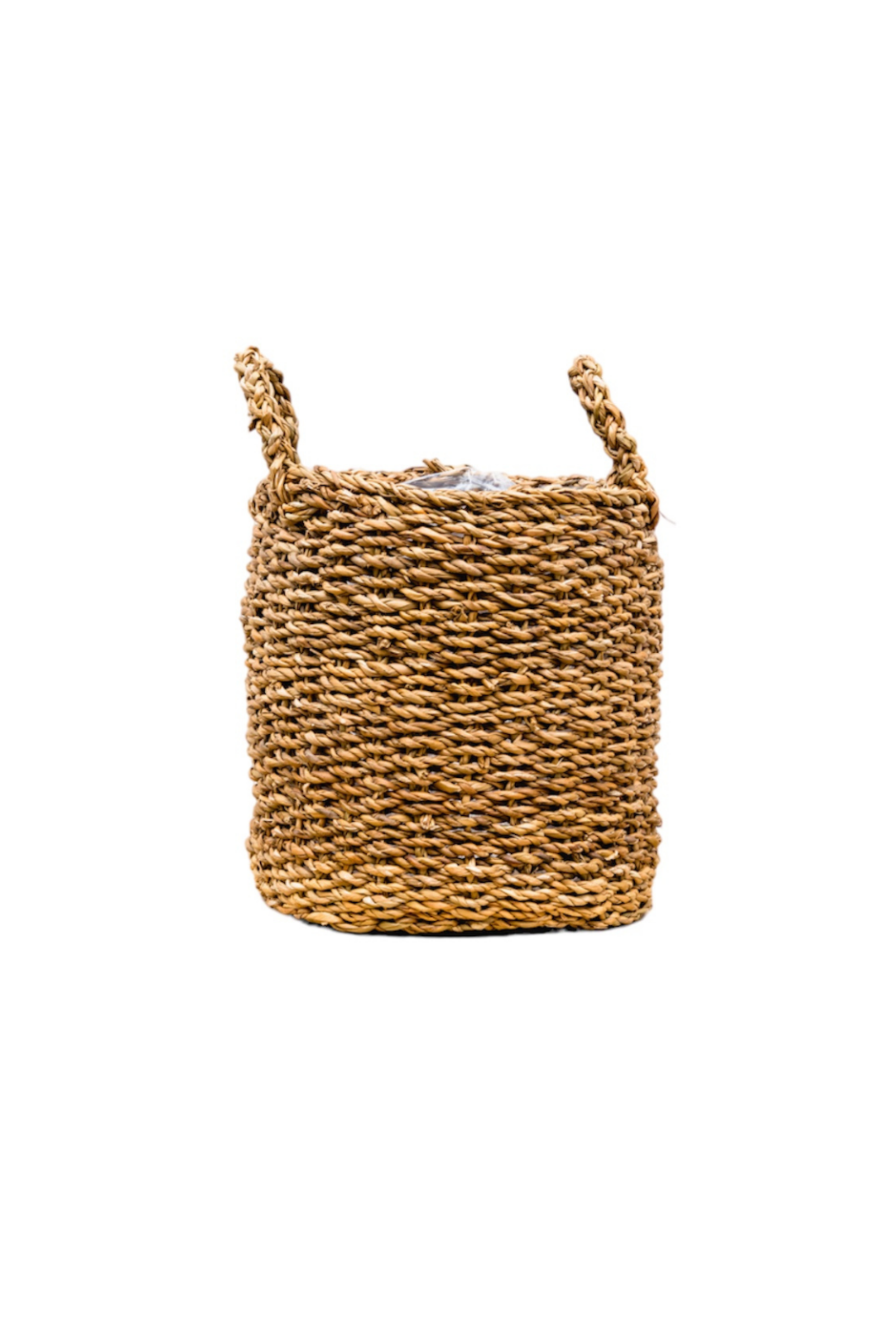 Cache-pot Jack en fibres naturelles – Cache-pot décoratif tressé pour plantes d’intérieur (5 tailles)