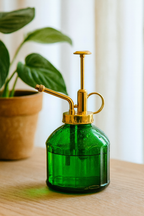 Vaporisateur en Verre Vert – Brume Fine & Design Vintage