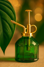 Vaporisateur en Verre Vert – Brume Fine & Design Vintage