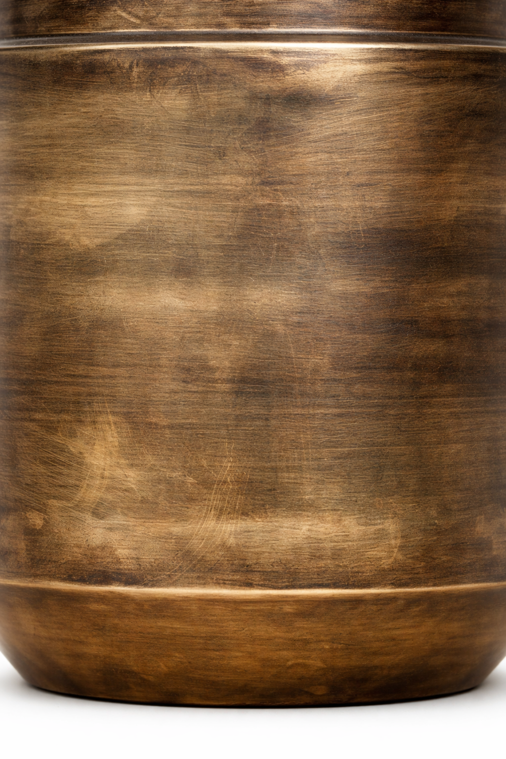 Vintage Gold Indigo Pot – Vintage gold metal planter – Ø33 / Ø46 / Ø58