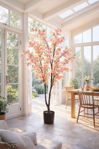 Cerisier Japonais Artificiel – Prunus Kersenbloesem – Rose – 210 cm