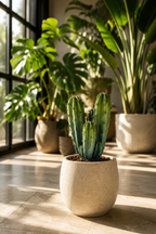 Myrtillocactus Geometrizans – Blue-Green Columnar Cactus – 17 cm – Without Pot