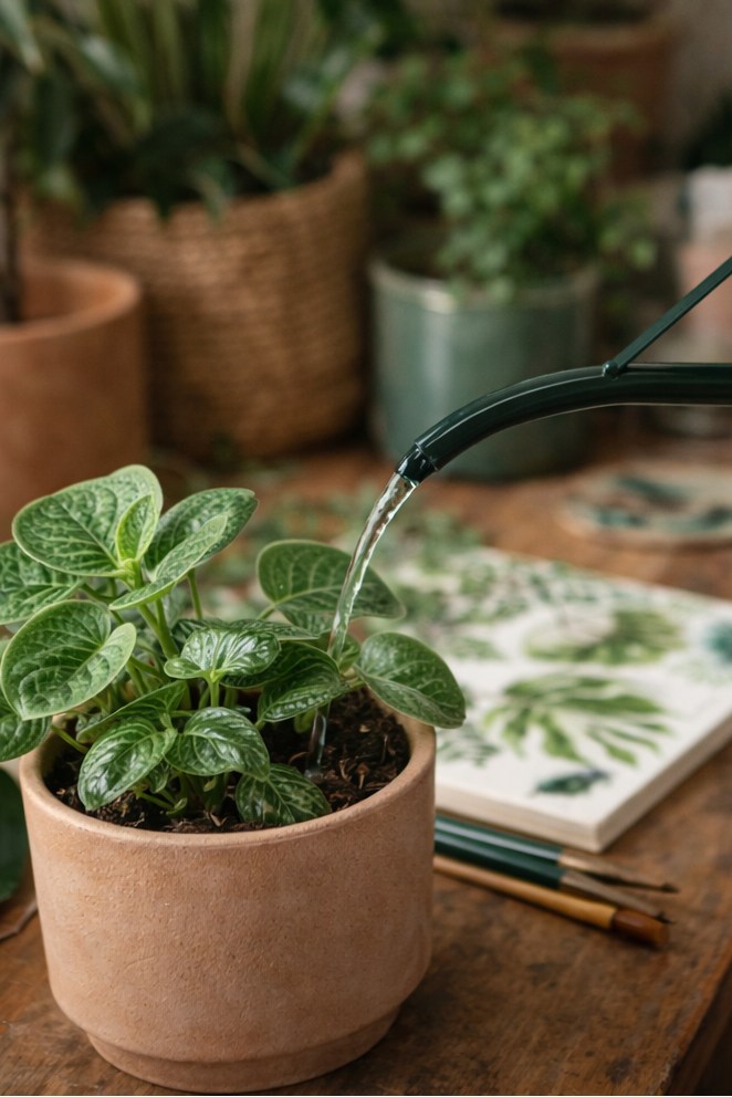 indoor plant mister and watering can 2-in-1 Watering Can & Sprayer, Dark Green