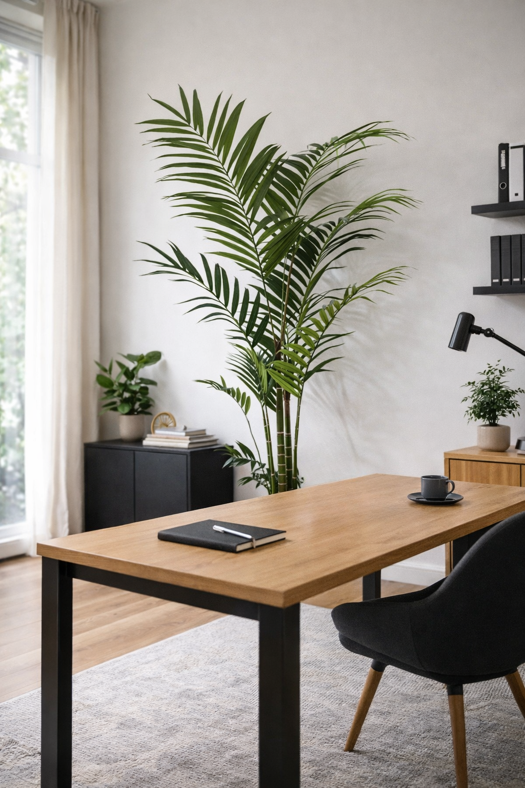 Kentia artificiel 210 cm – Palmier décoratif tropical ultra-réaliste pour intérieur