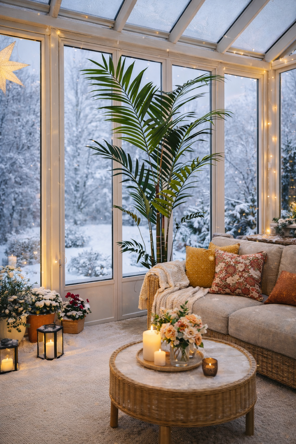 Kentia artificiel 210 cm – Palmier décoratif tropical ultra-réaliste pour intérieur