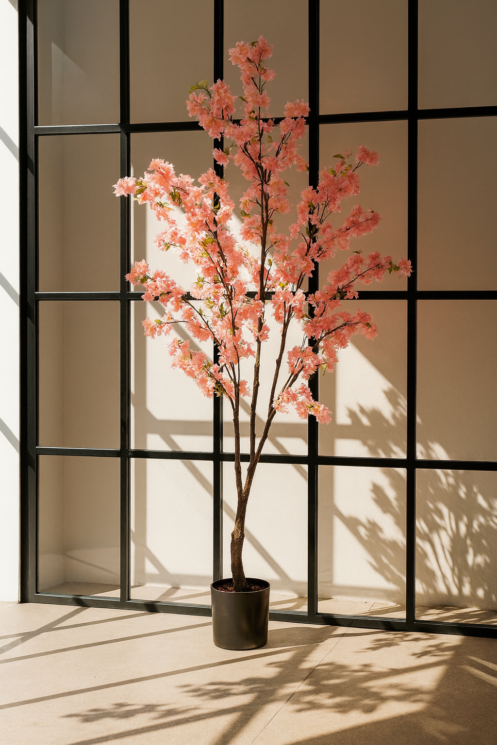 Cerisier Japonais Artificiel – Prunus Kersenbloesem – Rose – 210 cm