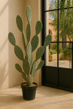 Opuntia Ficus Indica – Le cactus emblématique & solaire – Ø38 cm – 120 cm