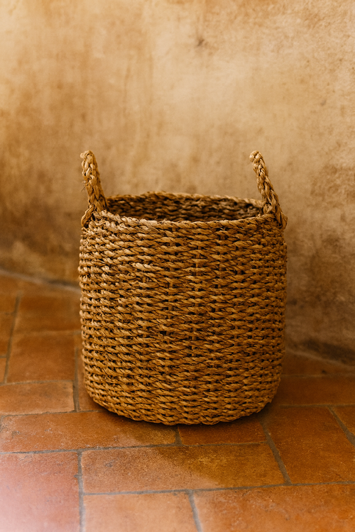 Jack Natural Fiber Plant Pot – Decorative Woven Plant Pot for Indoor Plants (5 sizes)