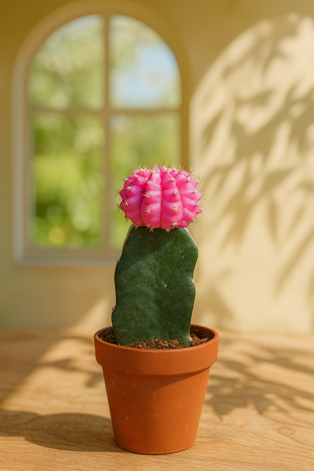 Gymnocalycium Mix – Trio de Cactus Greffés – Ø5,5 cm / ≈16-22cm – Lot de 3