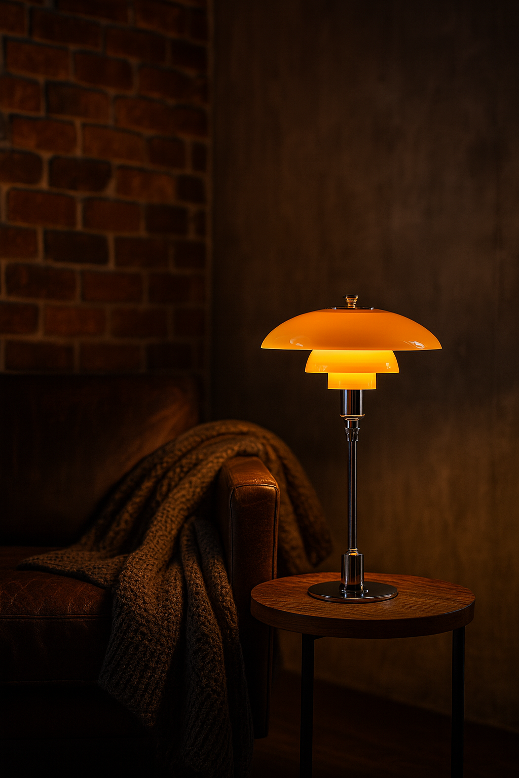 Lampe de Table Design Nordique en Verre – Éclairage LED Tricolore, Haut de Gamme, Salon, Bureau & Chambre