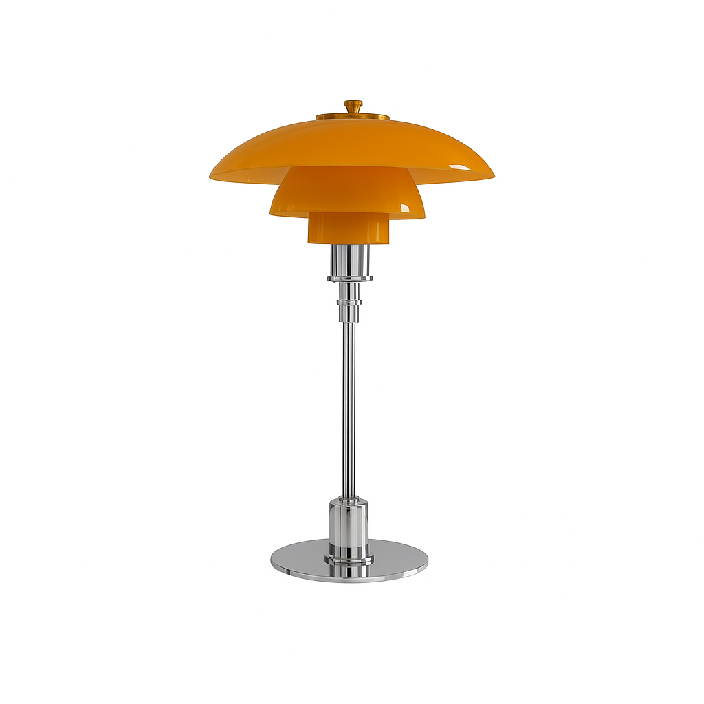 Lampe de Table Design Nordique en Verre – Éclairage LED Tricolore, Haut de Gamme, Salon, Bureau & Chambre