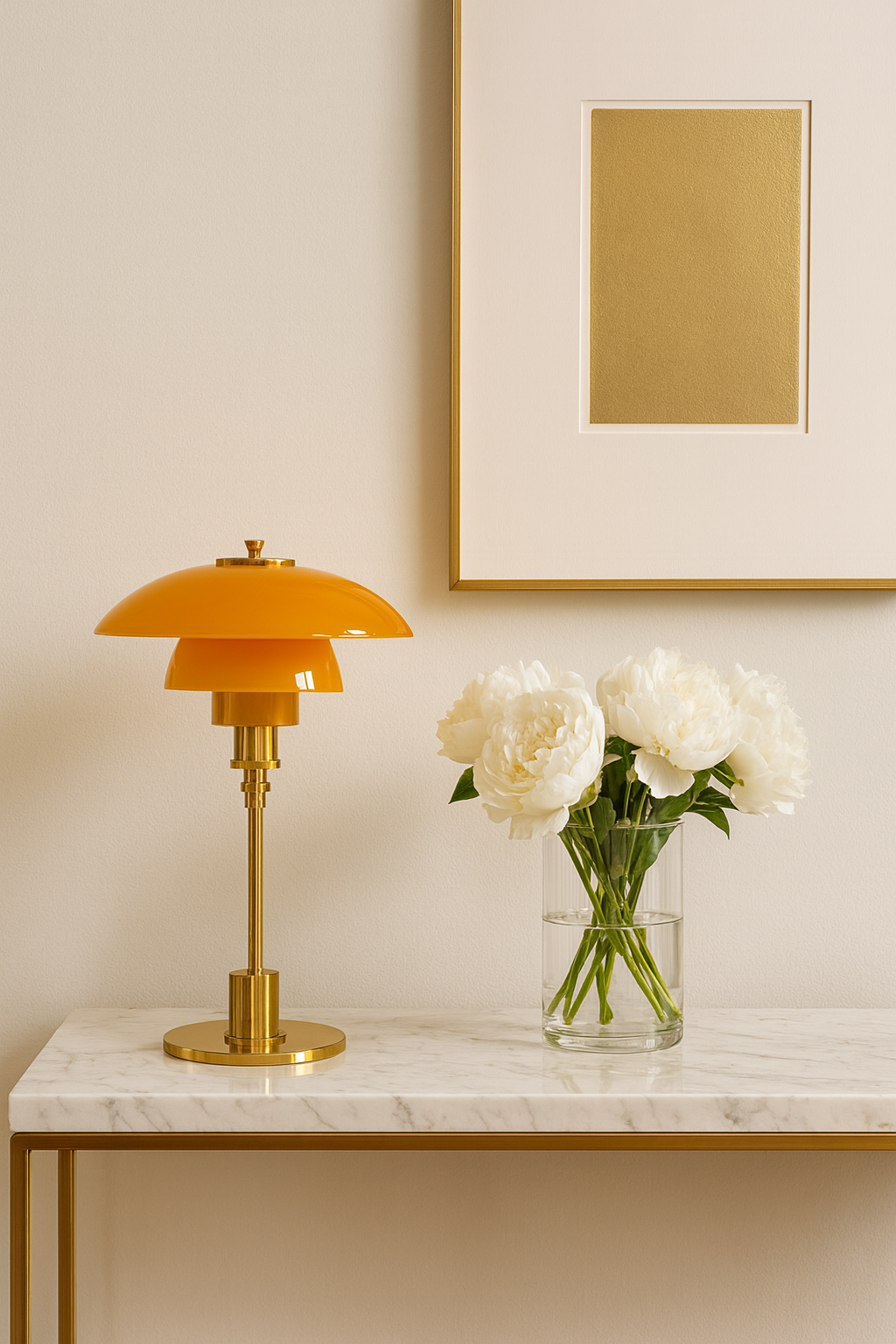 Lampe de Table Design Nordique en Verre – Éclairage LED Tricolore, Haut de Gamme, Salon, Bureau & Chambre