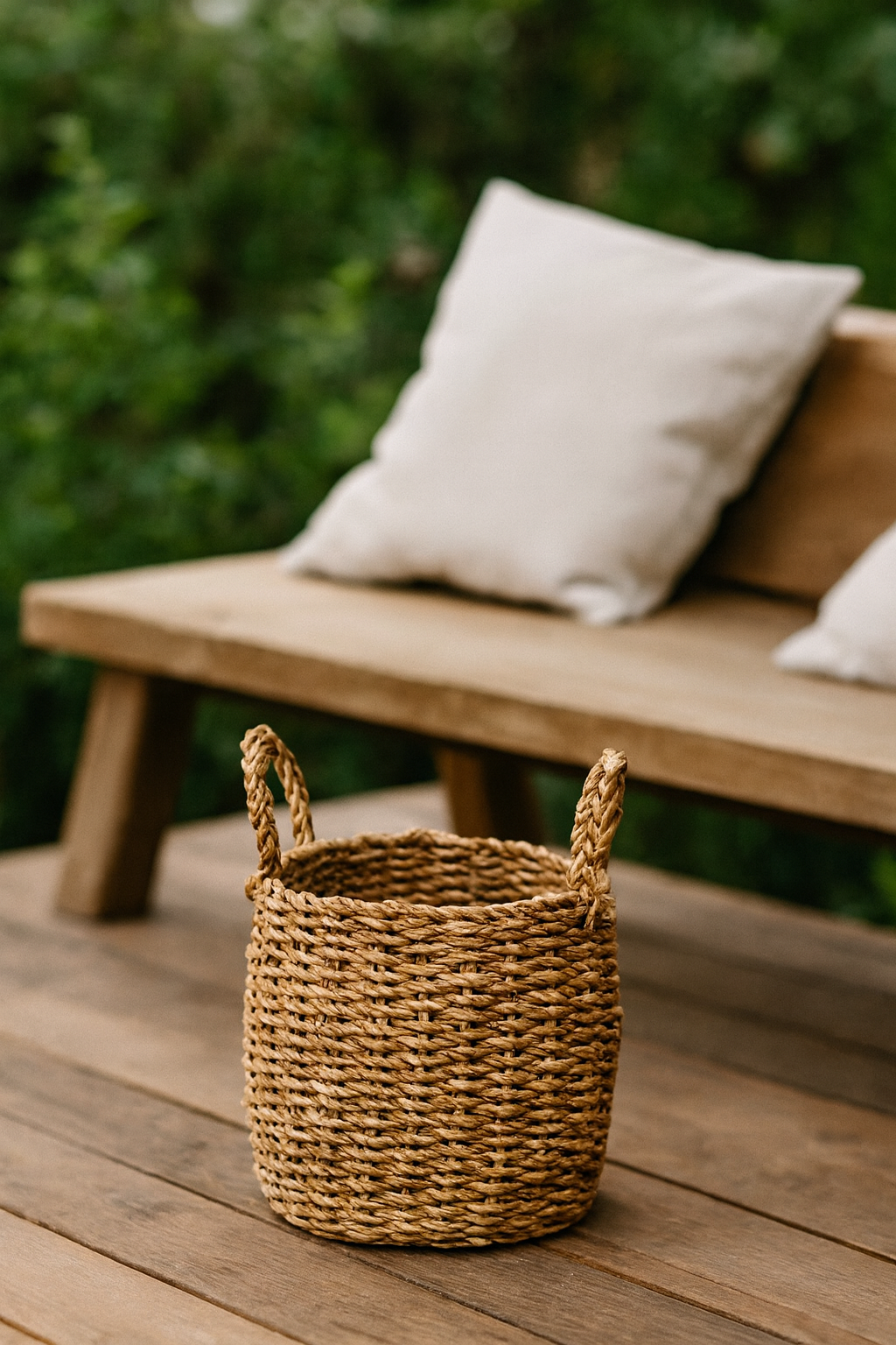 Jack Natural Fiber Plant Pot – Decorative Woven Plant Pot for Indoor Plants (5 sizes)