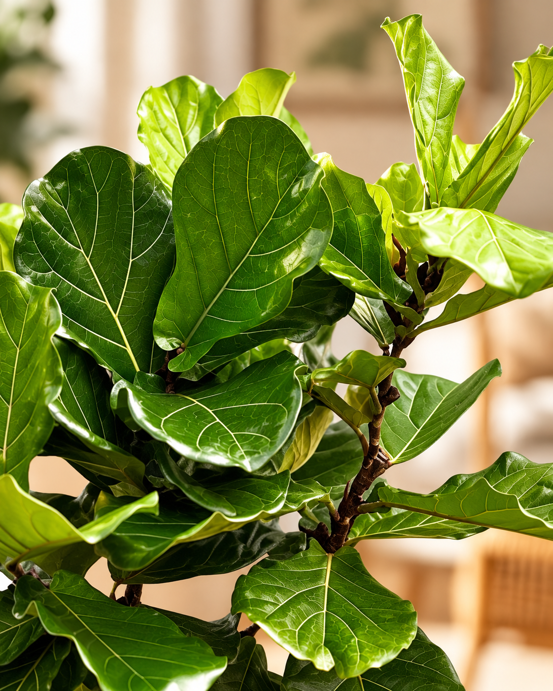 Ficus Lyrata XXL – Figuier Lyre Géant – 210 cm – Ø40 cm