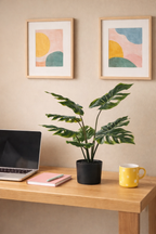 Monstera Deliciosa artificielle – Plante décorative iconique & ultra-réaliste - 65 cm à 180 cm