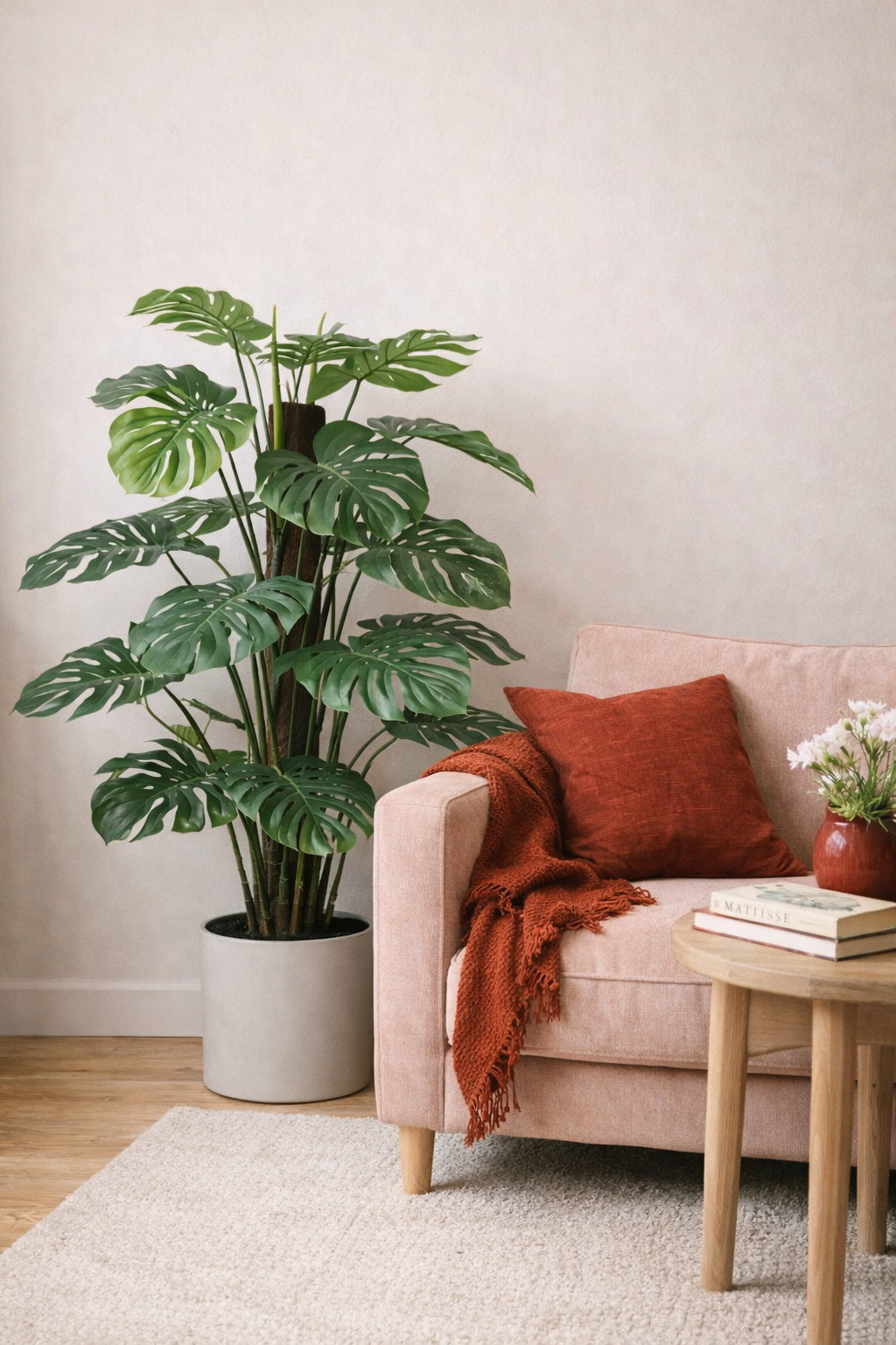 Monstera Deliciosa artificielle – Plante décorative iconique & ultra-réaliste - 65 cm à 180 cm