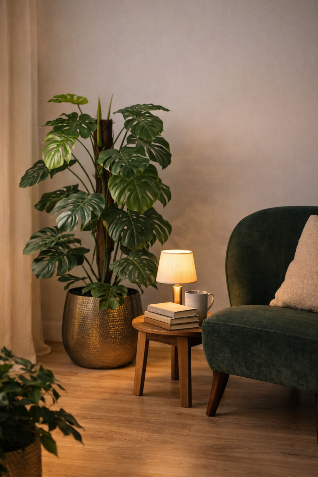 Monstera Deliciosa artificielle – Plante décorative iconique & ultra-réaliste - 65 cm à 180 cm