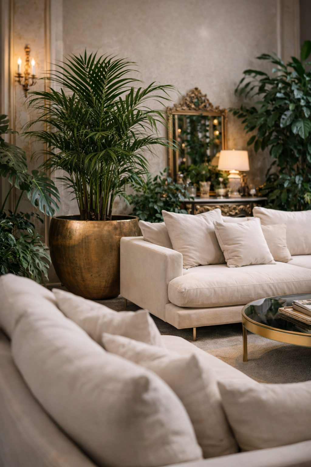 Pot Fabien Old Camel – Pot décoratif XXL haut de gamme à finition mate patinée