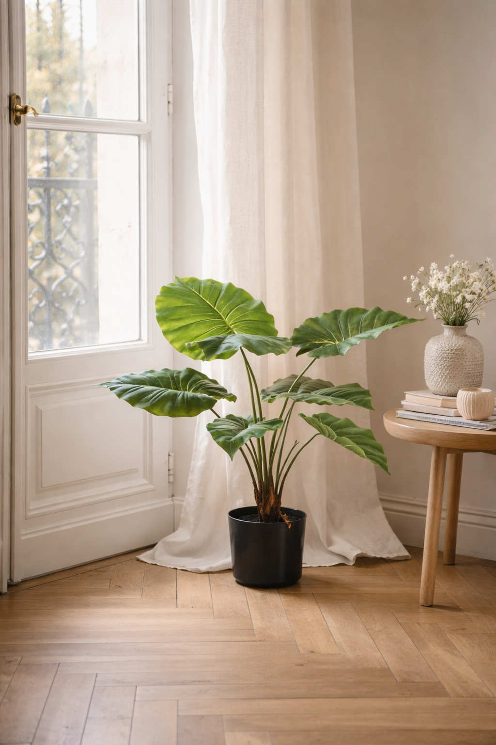 Alocasia artificielle — Olifantsoor — Plante d’intérieur design — 70 cm, 150 cm & 180 cm
