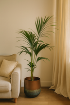 Elisa Mystic Bronze – Cache-pot en céramique texturée, finition bronze artistique