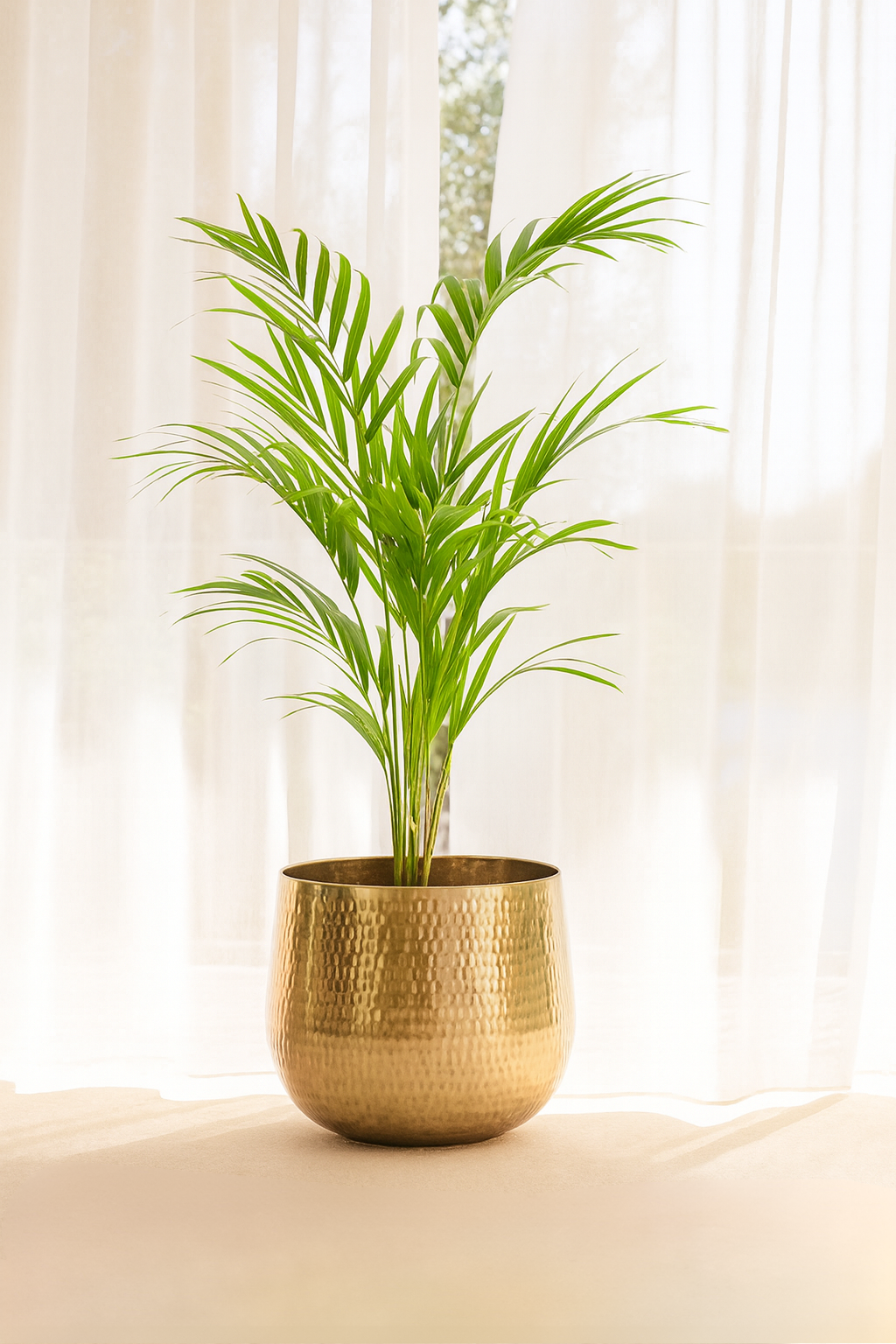 Jenna Gold – Cache-pot doré en céramique premium | Ø29, Ø39, Ø46