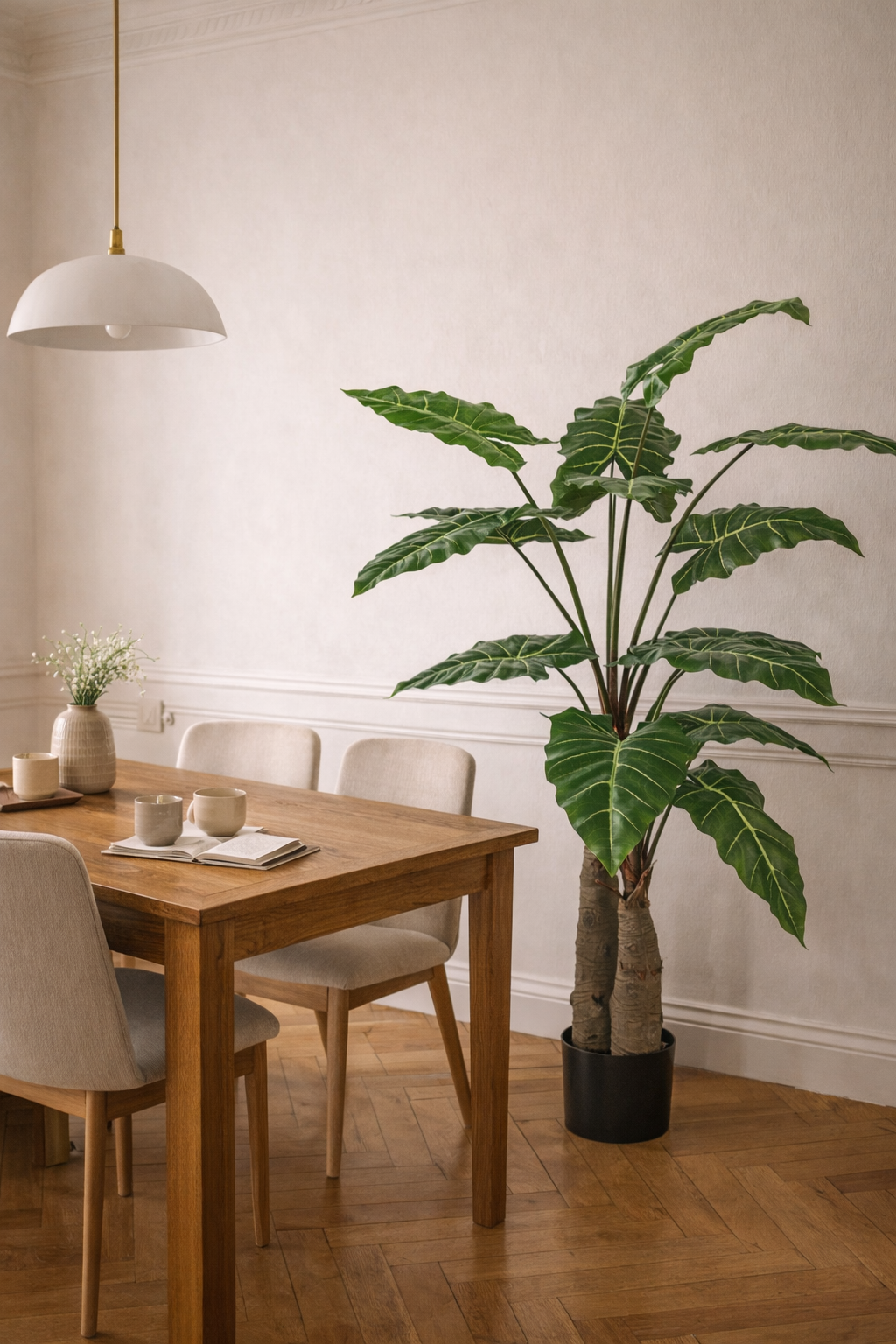 Alocasia artificielle — Olifantsoor — Plante d’intérieur design — 70 cm, 150 cm & 180 cm
