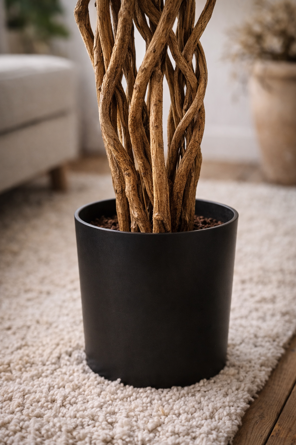 Ficus Liana artificiel 170 cm – Plante artificielle Ficus décorative réaliste