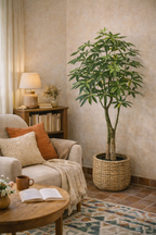 Pachira Aquatica artificielle – Arbre à Argent décoratif ultra réaliste, 150 & 180 cm