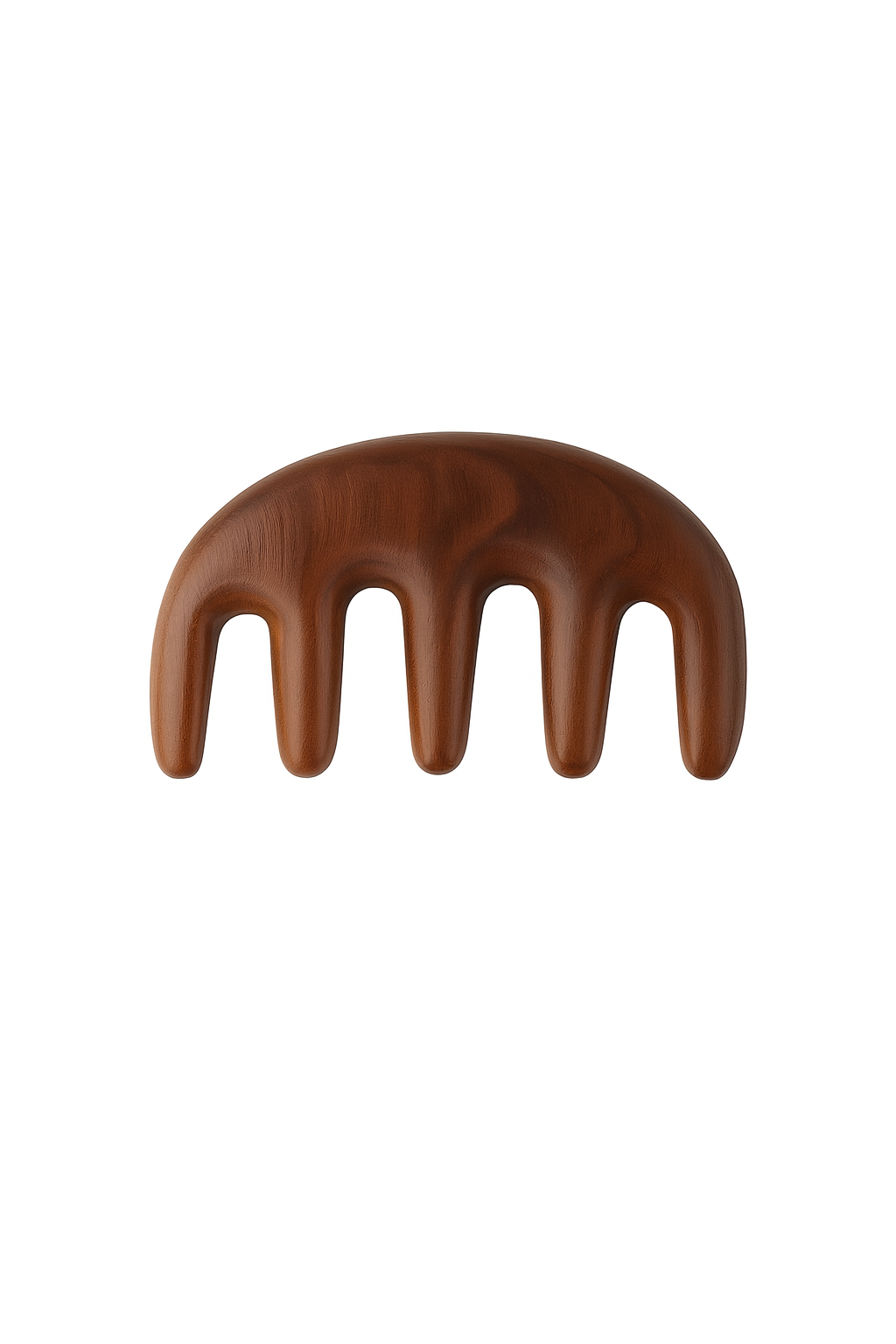 Peigne de Massage en Bois Naturel – Gua Sha Cuir Chevelu & Corps