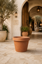 Lira Terra Terracotta XXL – Flower Pot & Cachepot Ø85 x H76 cm