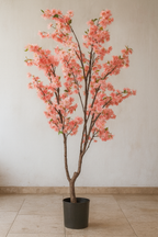Cerisier Japonais Artificiel – Prunus Kersenbloesem – Rose – 210 cm