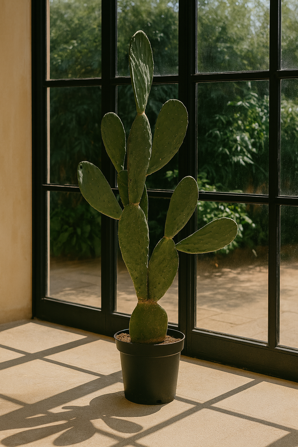 Opuntia Ficus Indica – Le cactus emblématique & solaire – Ø38 cm – 120 cm