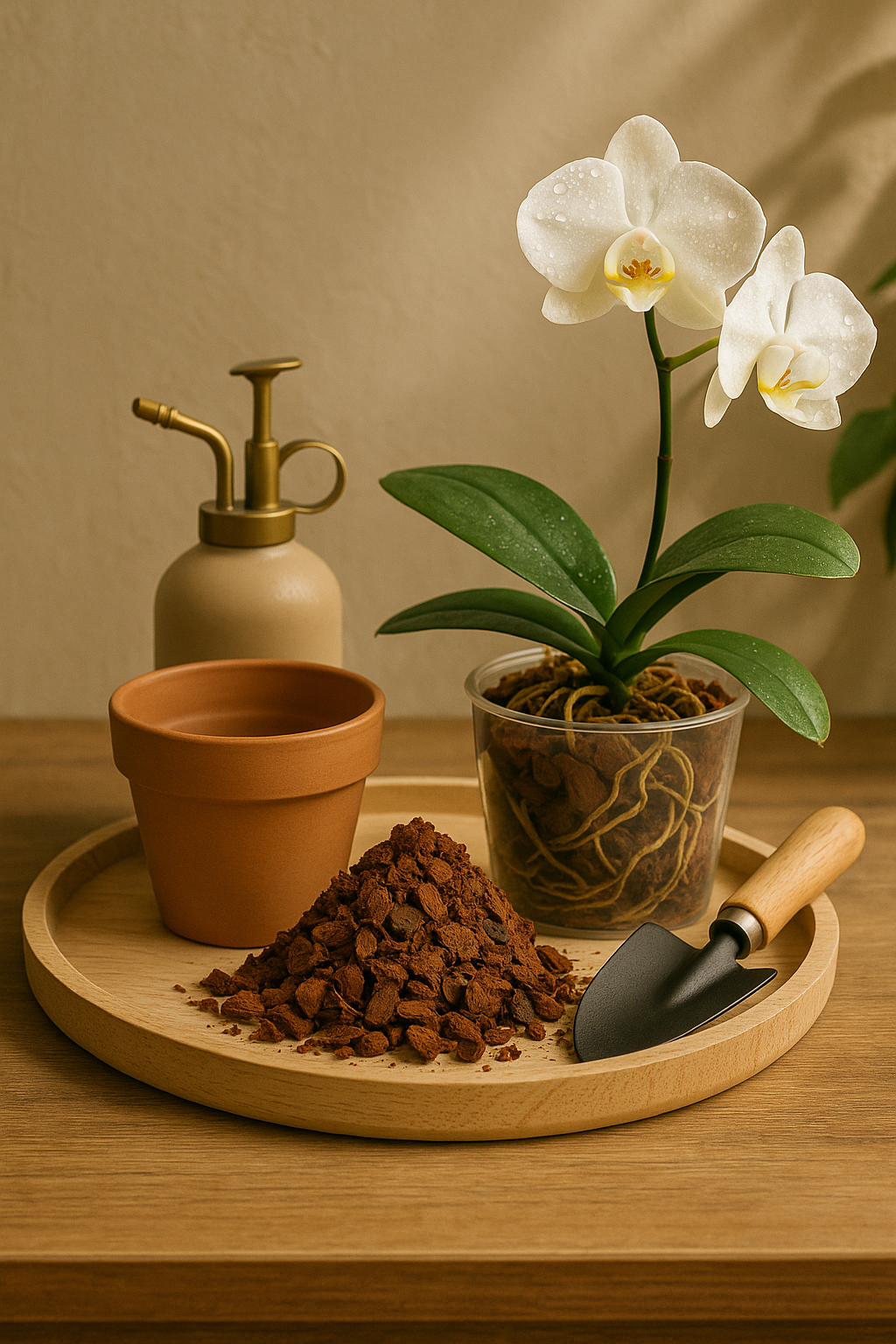 Terreau Orchidées 5L – Substrat aéré pour racines saines et floraison durable