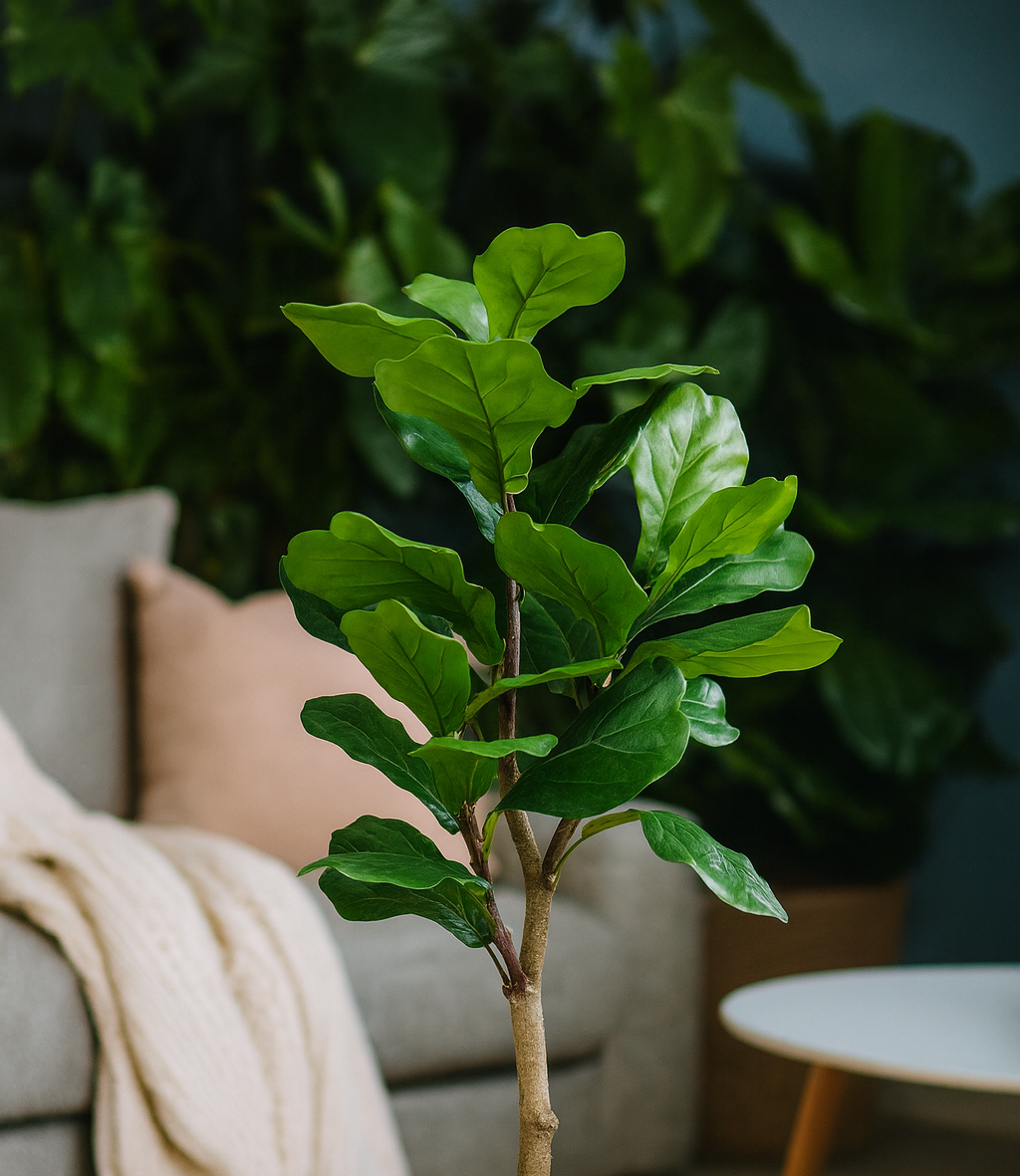Ficus Lyrata Artificiel – Plante décorative premium – 90 à 180 cm