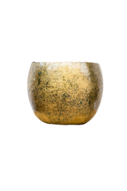 Cache-pot Ellen Brass – Laiton décoratif Ø25xH19, Ø30xH25, Ø38xH31