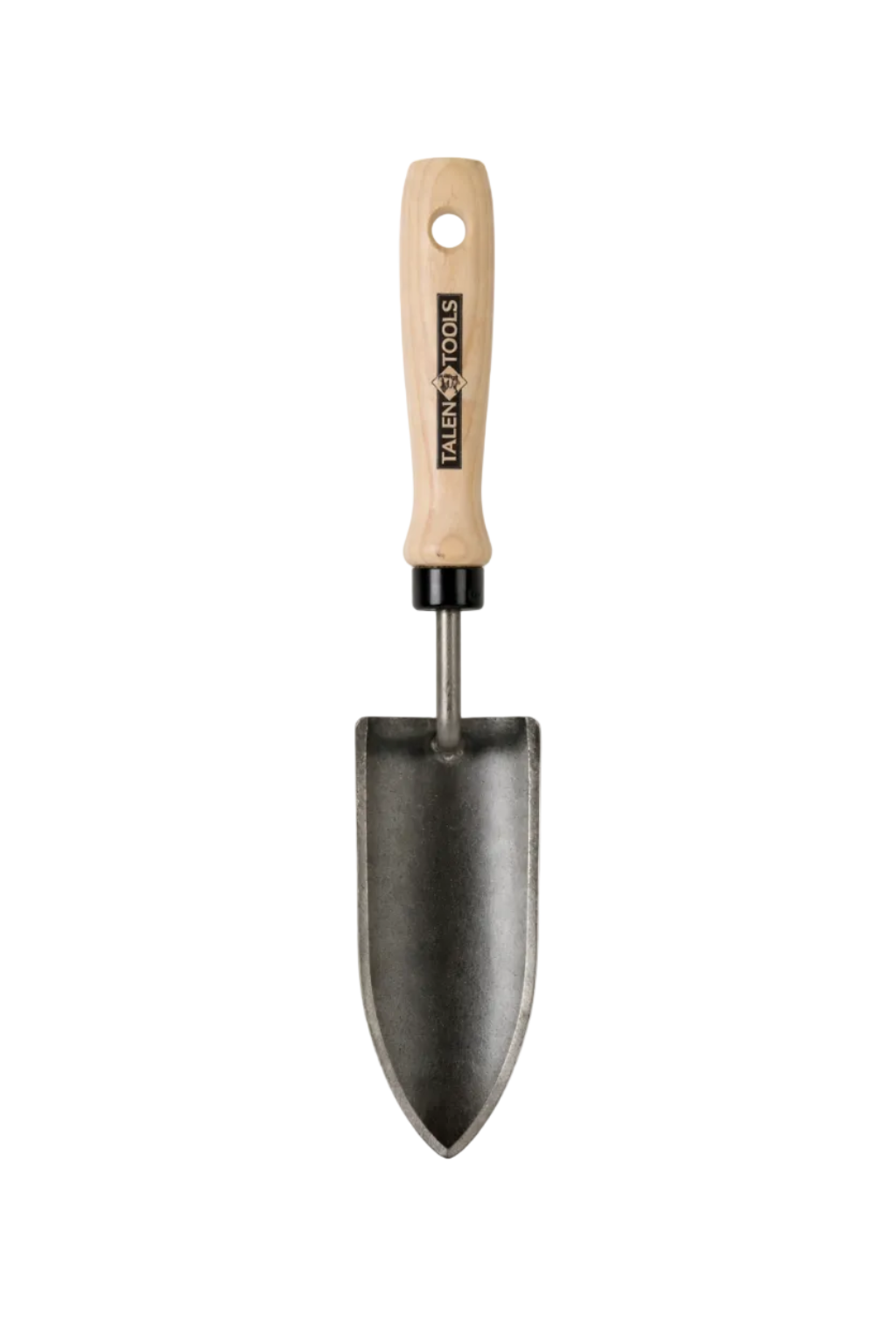 Narrow forged steel and ash wood trowel – Precise and robust planting tool for garden and vegetable patch