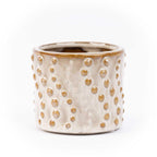 Madrid – Lot de 6 mini cache-pots en céramique – Ø7,2 × H6,3 cm