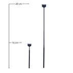 Stainless Steel Terrarium Telescopic Rake – Adjustable 16-49 cm Precise Tool for Maintenance and Aquascaping