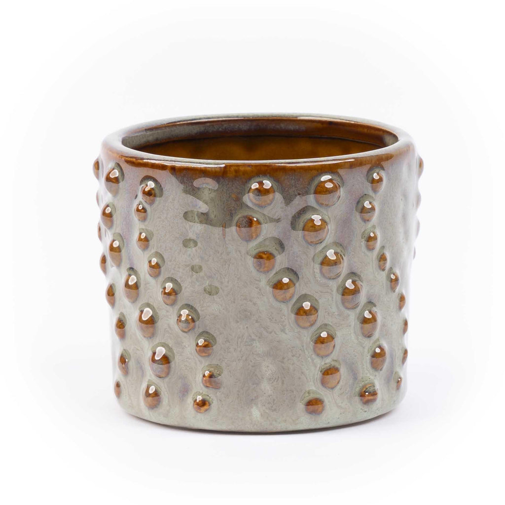 Madrid – Lot de 6 mini cache-pots en céramique – Ø7,2 × H6,3 cm