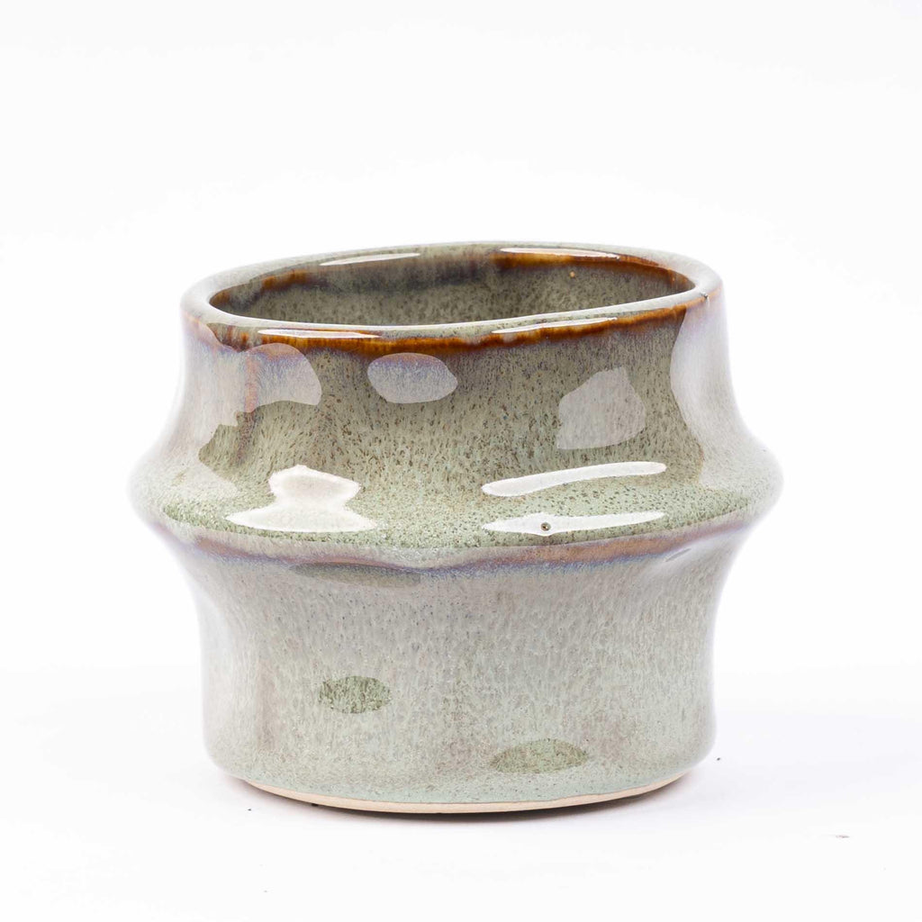Barcelone – Lot de 6 mini cache-pots en céramique – env. Ø8 × H6,4 cm