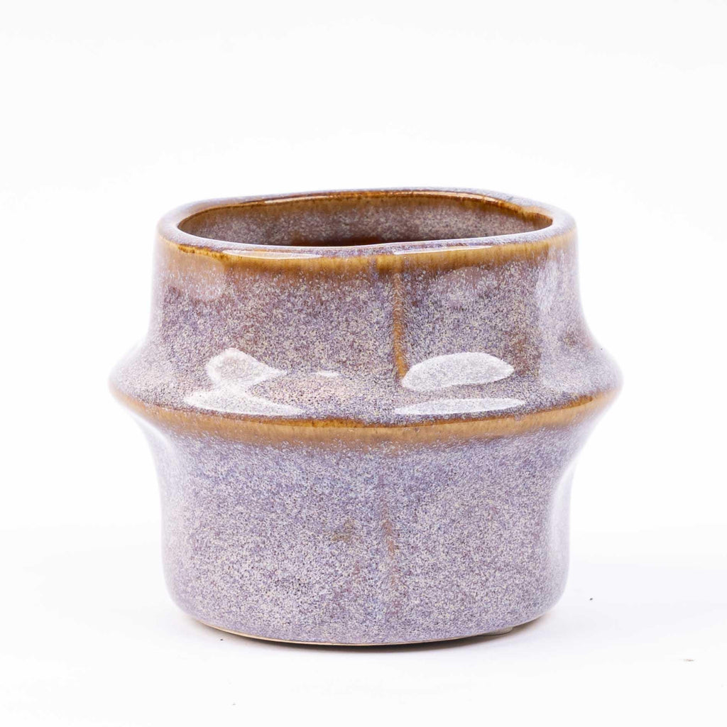 Barcelone – Lot de 6 mini cache-pots en céramique – env. Ø8 × H6,4 cm