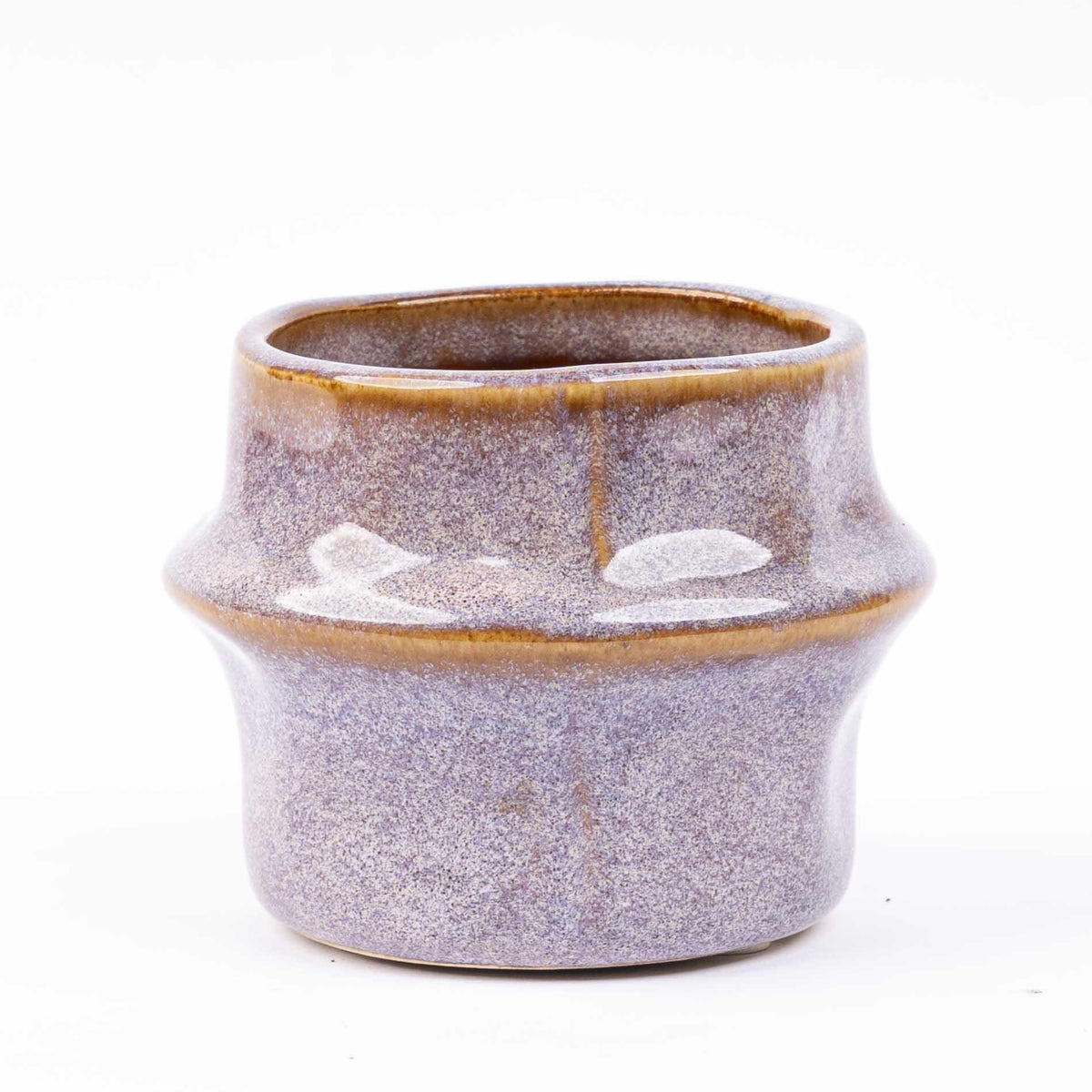 Barcelone – Lot de 6 mini cache-pots en céramique – env. Ø8 × H6,4 cm