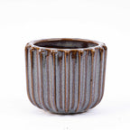 Barcelone – Lot de 6 mini cache-pots en céramique – env. Ø8 × H6,4 cm