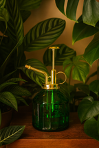 Vaporisateur en Verre Vert – Brume Fine & Design Vintage