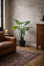 Alocasia Frydek artificielle — Olifantsoor — Plante d’intérieur design — 80 cm & 120 cm