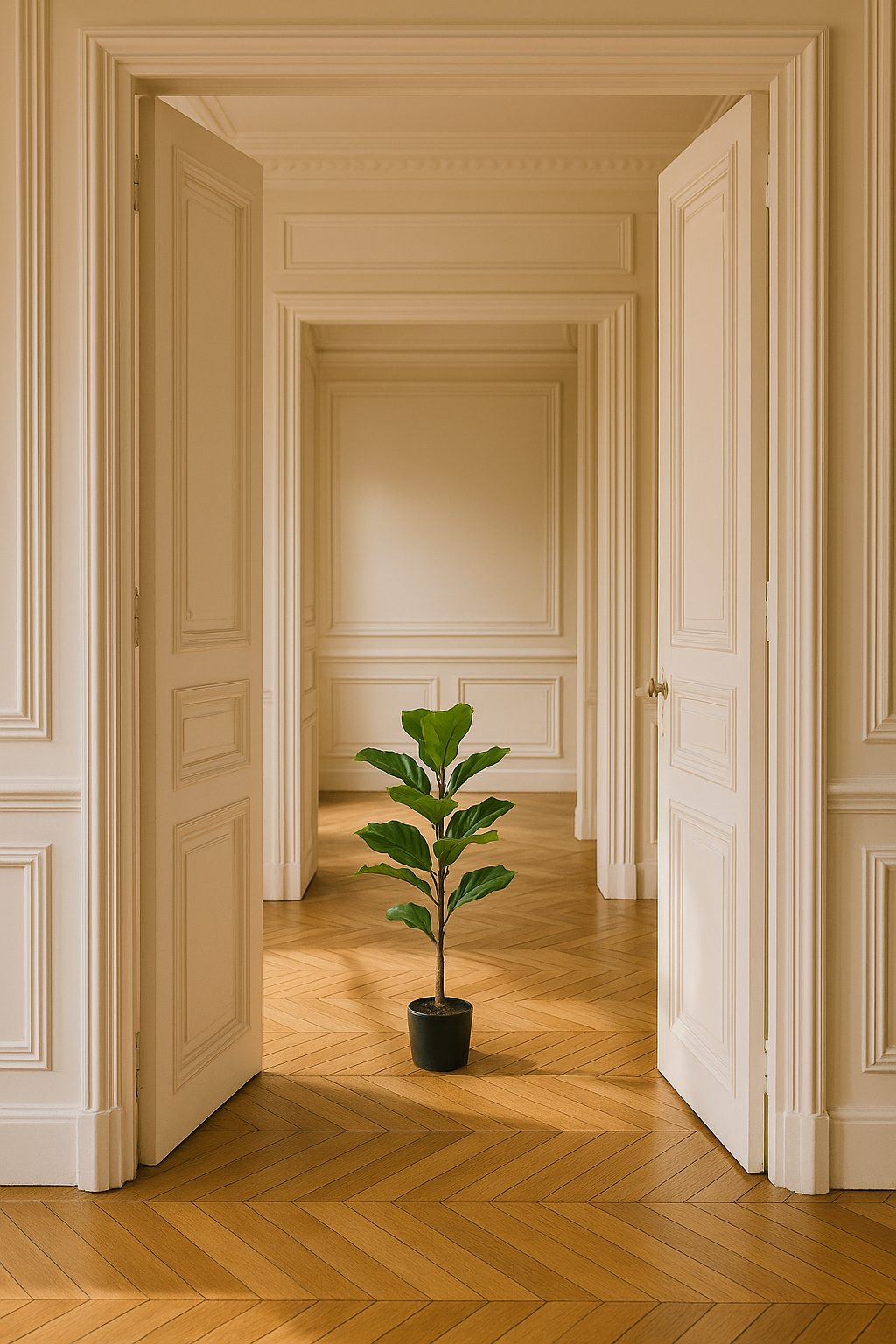 Ficus Lyrata Artificiel – Plante décorative premium – 90 à 180 cm