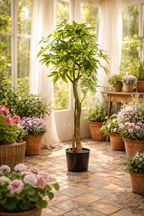 Pachira Aquatica artificielle – Arbre à Argent décoratif ultra réaliste, 150 & 180 cm