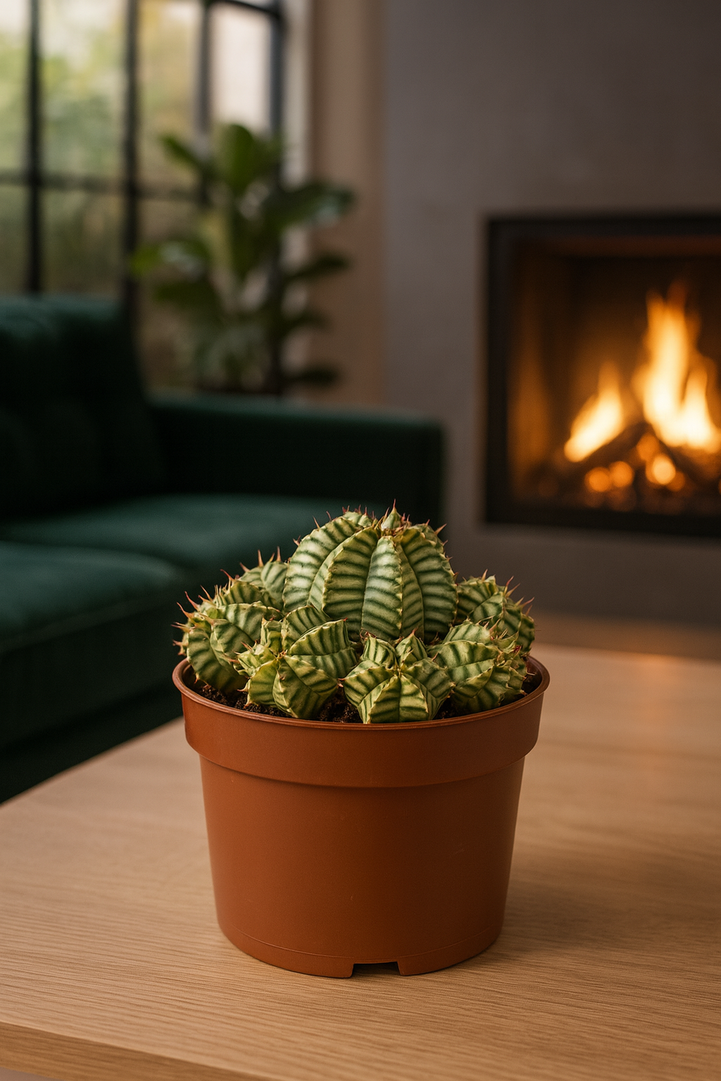 Euphorbia Meloformis Variegata – Succulente rare, Ø10,5 cm – 21 cm