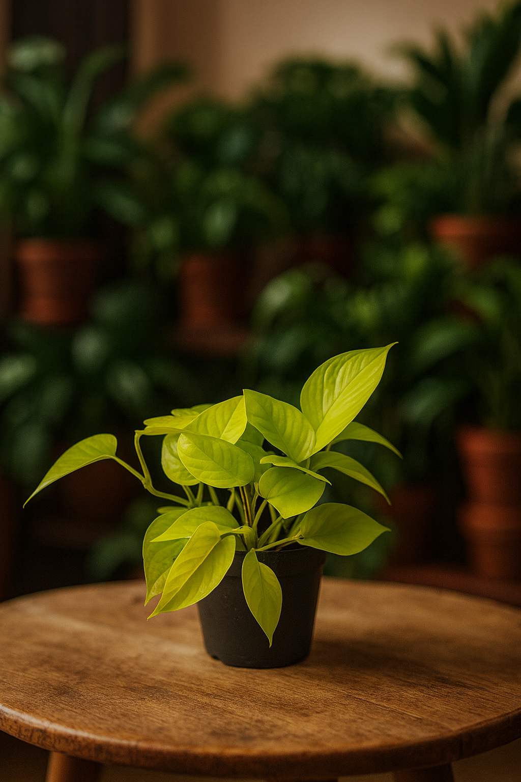 Epipremnum Golden Pothos – Scindapsus aureus – Plante tropicale retombante