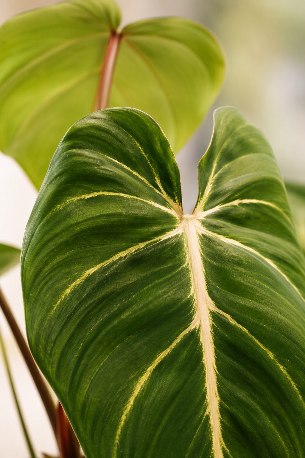 Philodendron Selloum Atom – Compact Tropical Plant with Wavy Leaves – Ø12 cm